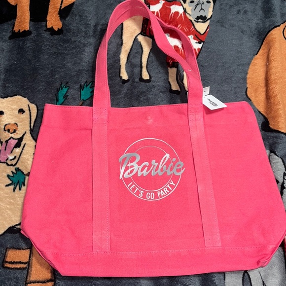 Barbie Handbags - Barbie tote bag custom made nwt